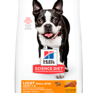 ALIMENTO PARA PERRO HILLS ADULT LIGHT SB 5LB