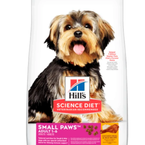 ALIMENTO PARA PERRO HILLS ADULTOS SMALLS PAWS 4.5lb