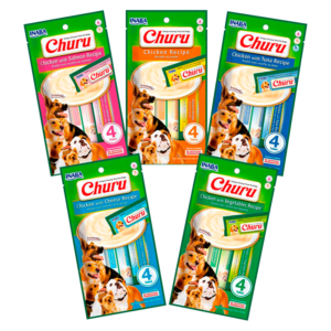 CHURU PERRO 4 UNIDADES