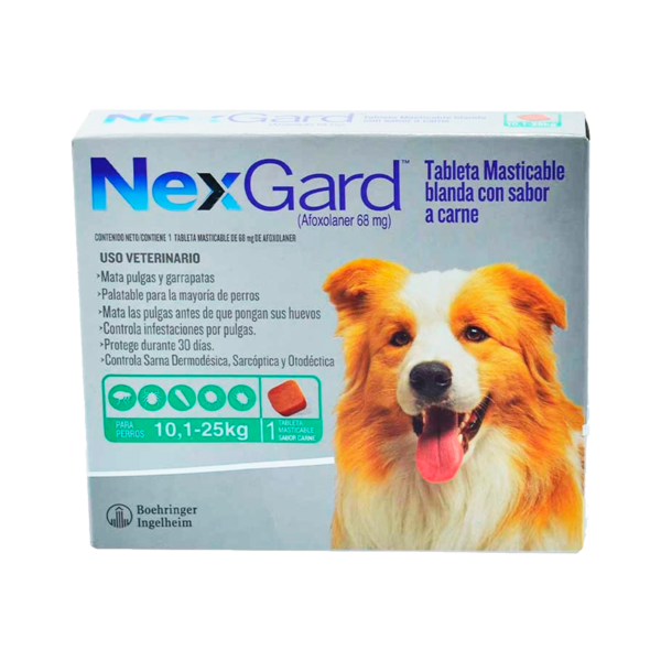 NEXGARD DE 10.1 - 25 K