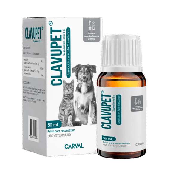 CLAVUPET SUSPENSIÓN ORAL 8G