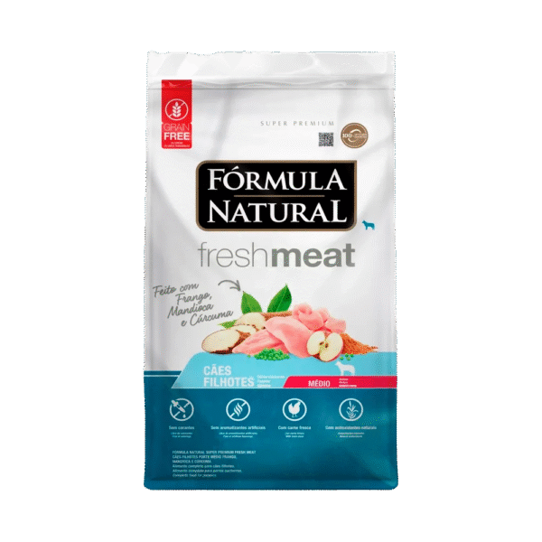 FORMULA NATURAL FILHOTES MEDIANOS POLLO
