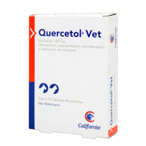 QUERCETOL VET  100 MG X 10