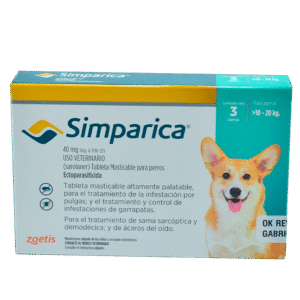 SIMPARICA 40MG 1TAB (10-20K)