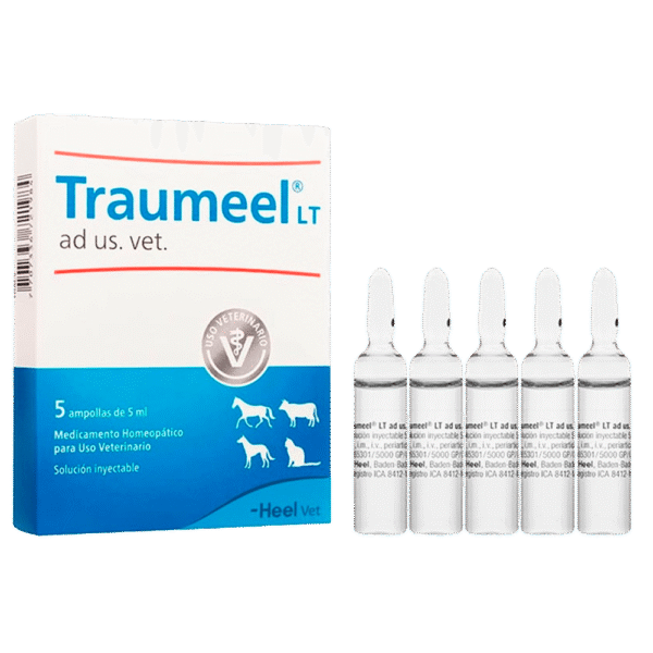 TRAUMEEL AD US VET 5 AMPOLLAS DE 5ML